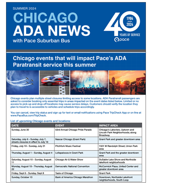 Image of ADA NEWS CHICAGO Summer 2024 cover