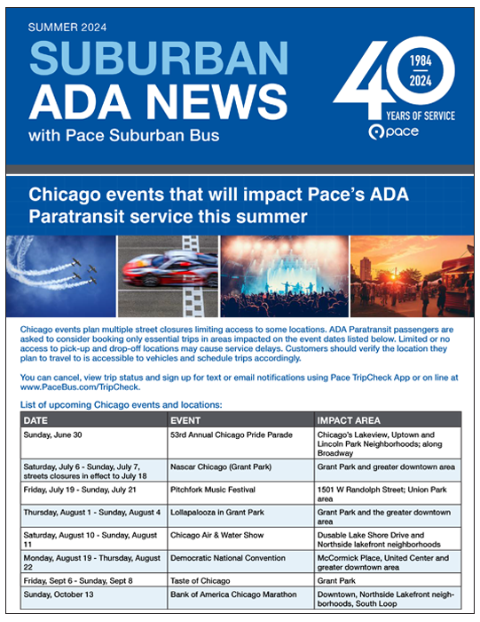 Image of ADA NEWS Suburban Summer 2024 cover