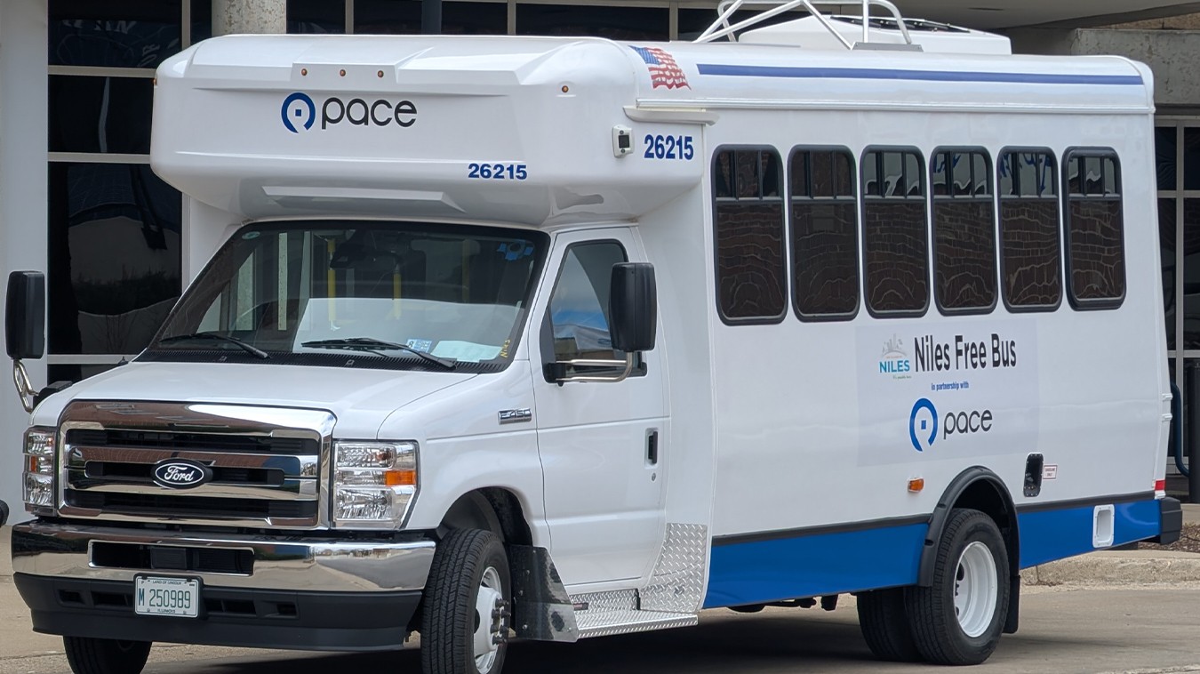 Image of the Niles Free bus - new in 2026